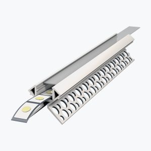 Perfil para LED de cabeça de divisória TEMPOLISTEL® A138
