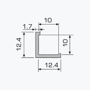 TEMPOLISTEL® A123 Perfil protege-arestas - Image 2