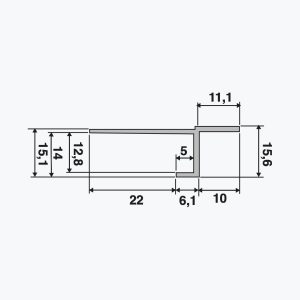 Perfil TEMPOLISTEL® A124 para revestir - Image 2