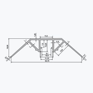 TEMPOLISTEL® A139 Perfil para led - Image 2